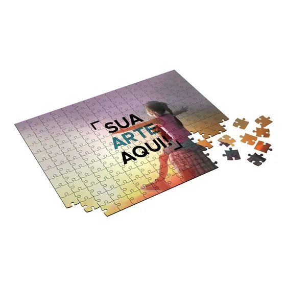 Quebra-cabeça Personalizado A3 - 165 Peças