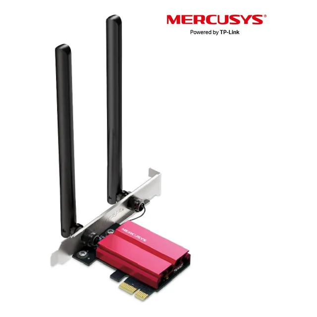 Adaptador Pci Express Tribanda Wifi 6e Mercusys Ma86xe Axe5400 + Bluetooth 5.3