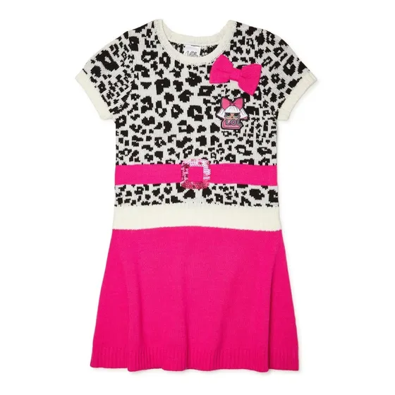 Vestidos Lol Surprise Animal Print Niñas Talla 6-6x Y 7-8