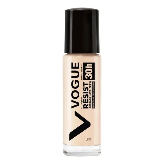 Base de Maquillaje Vogue Resist Tono Crema
