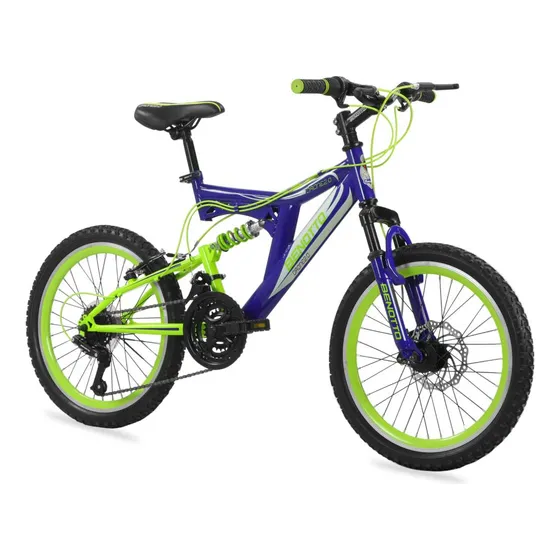 Bicicleta Benotto Montaña Drone 2.0 Rodada 20 21v Color Azul