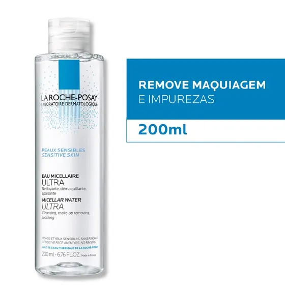 Água micelar effaclar 200ml la roche-posay physiologique