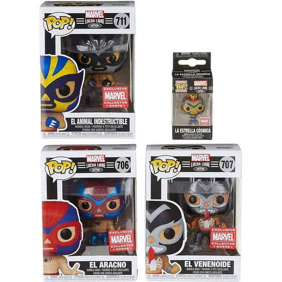 Funko Marvel Collector Corps Edición Lucha Libre Mystery Box