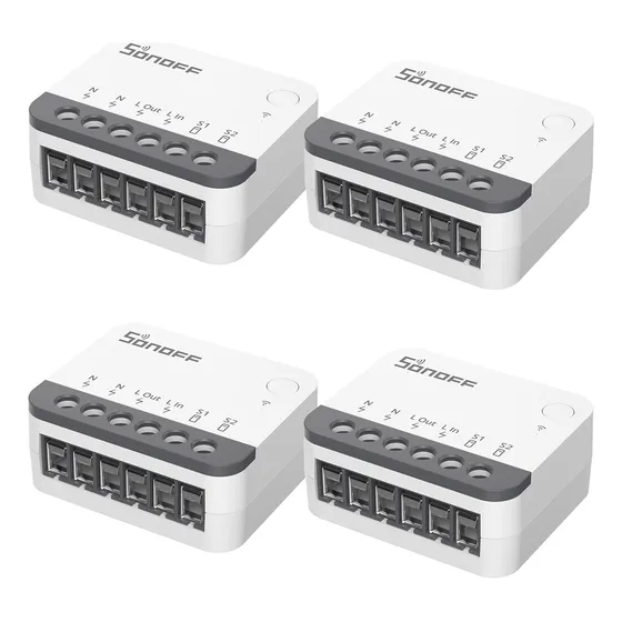 4 Sonoff Zb Minir2 Zigbee Interruptor Inteligente Relevador