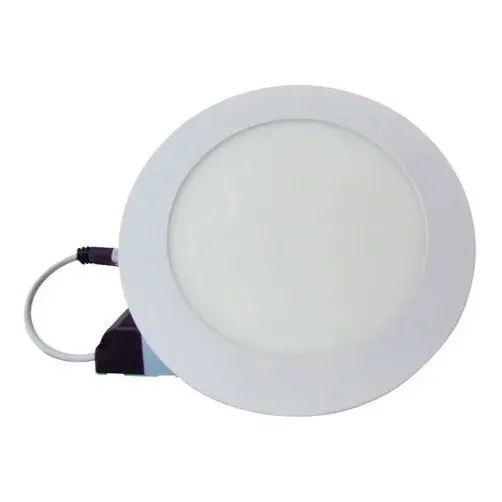 Lampara Led Blanca Empotrable Redonda Igoto Plus 9w/6500k