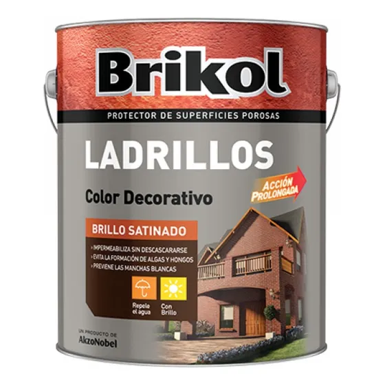 Brikol Protector Ladrillo Impermeabilizante 4 Litros Gema