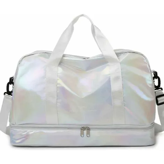 Bolso Viajero Tornasol De Dama