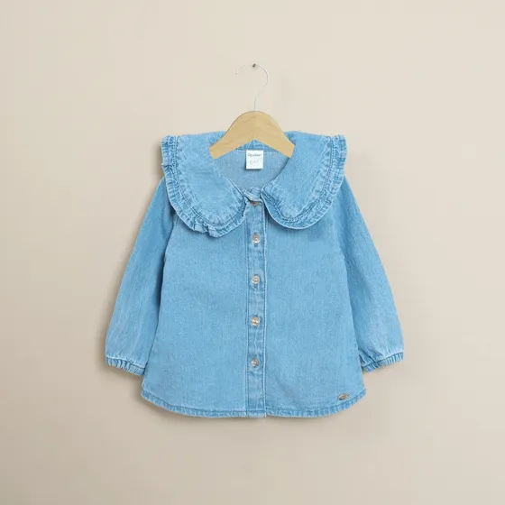 Blusa Colección Niñas Azul Opaline