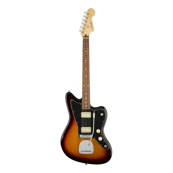 Guitarra elétrica Fender Player Jazzmaster de amieiro 3-color sunburst brilhante com diapasão de pau ferro