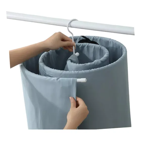 Colgador Percha Perchero Gancho De Ropa Espiral Redondo X L 