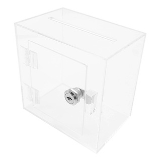 Caja De Sugerencias, Urna Transparente, Caja De Rifa, Buzón Caja De Sugerencias, Urna Transparente, Caja De Rifa, Buzón
