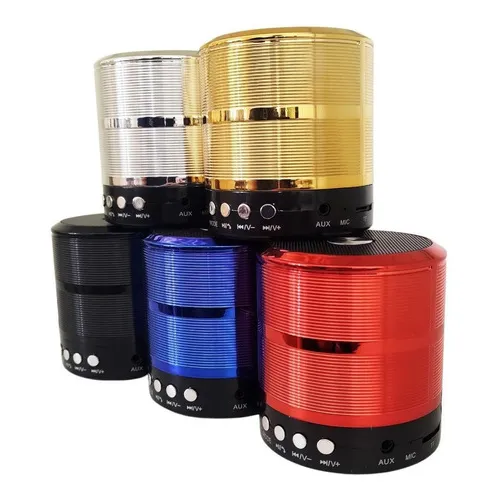 Caixa De Som Bluetooth Gradiente Caixinha Mini Son Musica