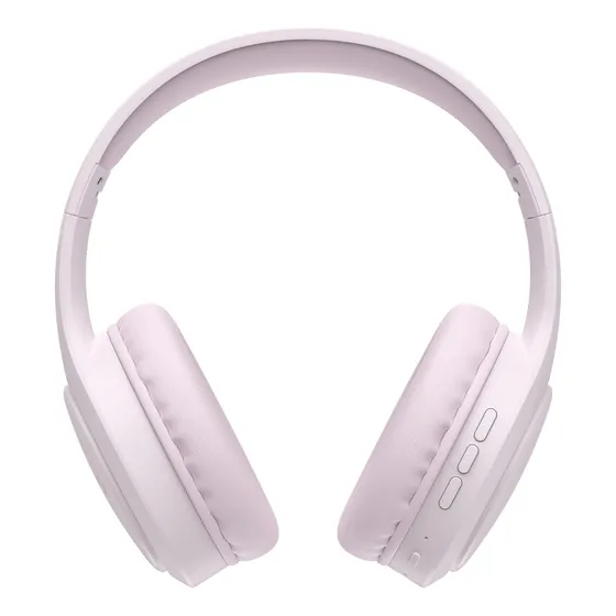 Fone De Ouvido Headphone Dapon H02d Bluetooth 5.1 Microfone Cor Rosa