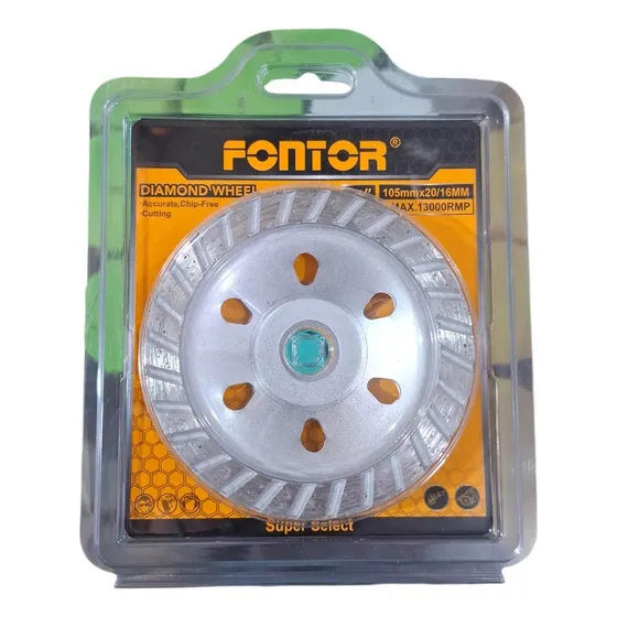 Disco Diamantado Para Pulir De 4 Pulgadas Marca Fontor