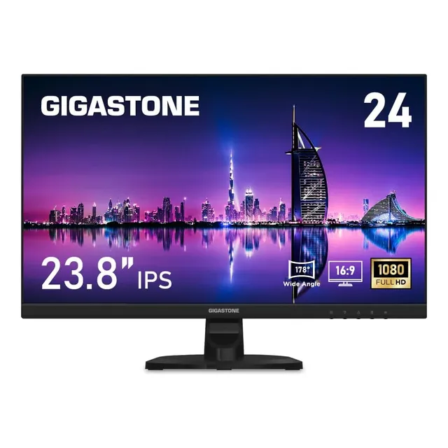 Gigastone De 24 Pulgadas Ips Led Back Light Light Monitor 75