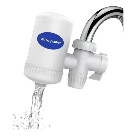 Purificador De Agua Filtro De Ceramica Para Llave Grifo \u002Fe Color Blanco | Cuotas sin interés