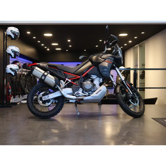 Aprilia Tuareg 660 Aristides Black 198kg 80cv Test Drive 