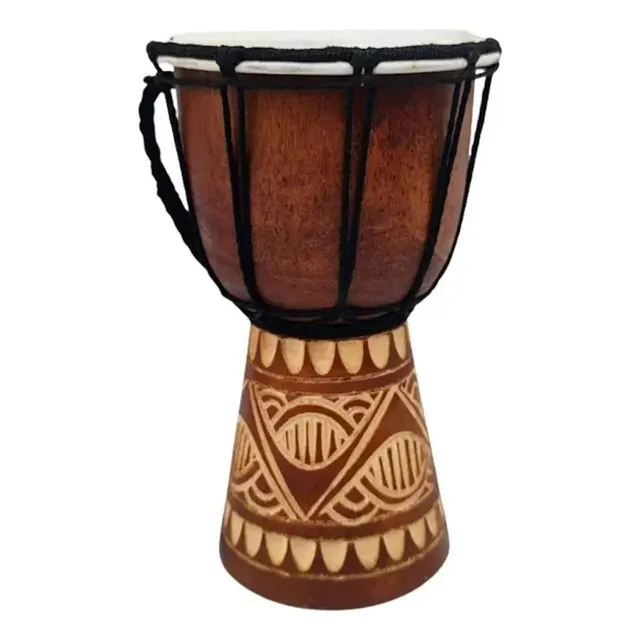 Djembe Tambor Africano Decorativo 20 Cm Yoruba