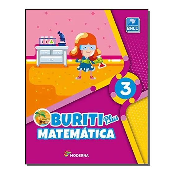 Buriti Plus - Matemática - 3º Ano - 01ed/18, De Editora Moderna. Editora Moderna Didatico Em Português