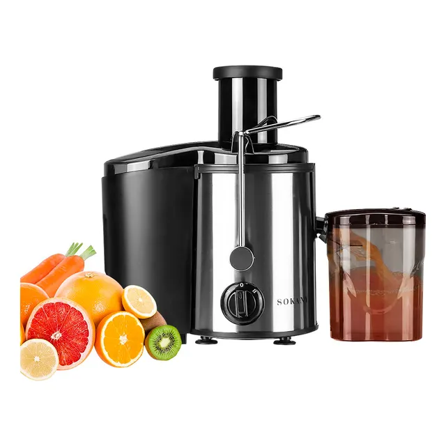 Juguera Eléctrica Sokany 800w 2 Velocidades Acero Inox