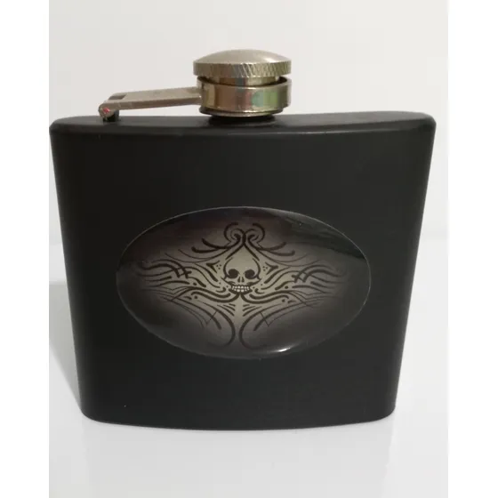 Licorera. Acero Inoxidable. Lucky 7 Accessories. 5 Oz