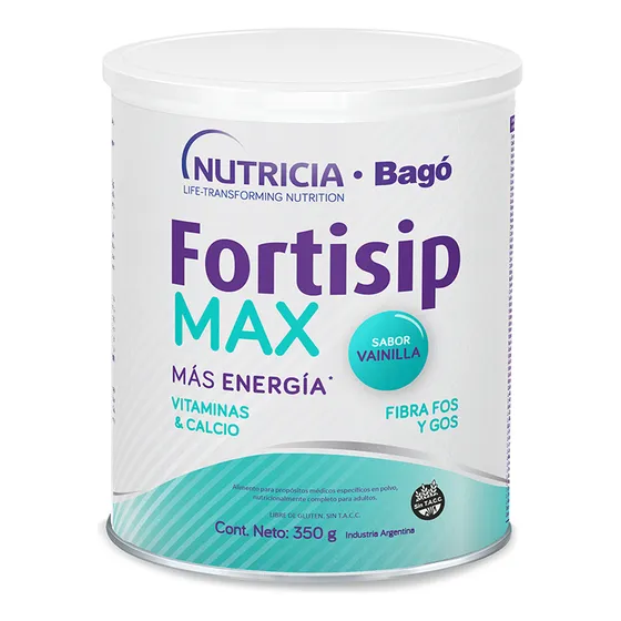 Suplemento Nutricional Fortisip Max En Polvo Sabor Vainilla 350 Gr