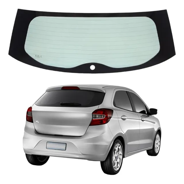 Vidro Traseiro Vigia Ford Ka Hatch 2018 Com Desembaçador
