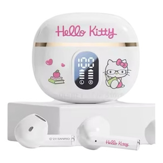 Auriculares Bluetooth Inalámbricos Sanrio Kuromi Led Tws Auriculares Bluetooth Inalámbricos Sanrio Kuromi Led Tws