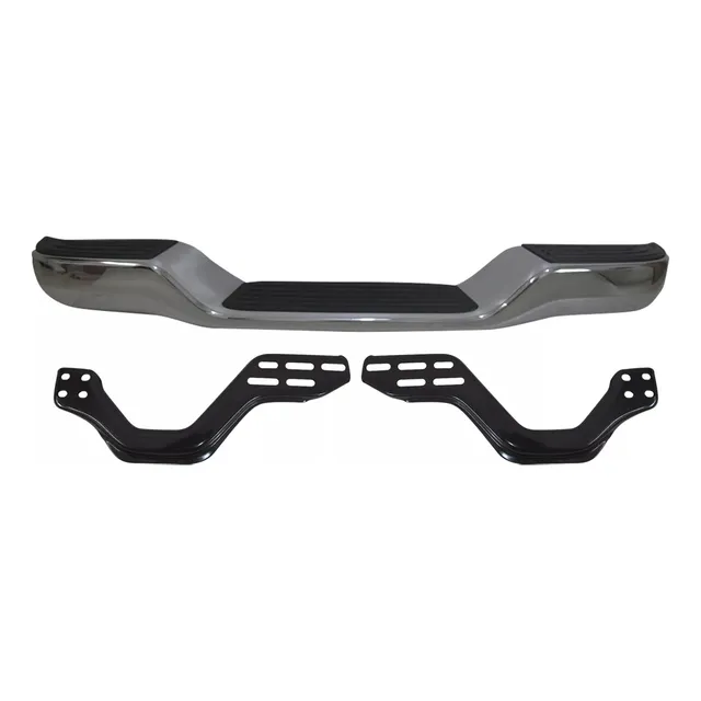 Defensa Trasera Curvo Cromado Toyota Hilux Vigo 1992 A 2016