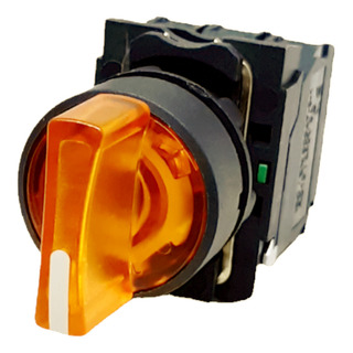 Chave Seletora 3 Posições Com Led Xb5-ak35m3-amarelo Chave Seletora 3 Posições Com Led Xb5-ak35m3-amarelo