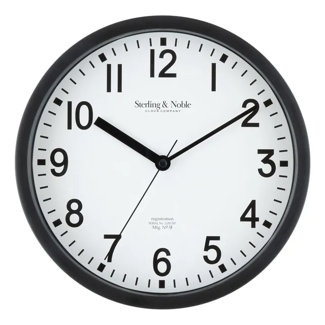 Sterling Noble Reloj Pared Basico