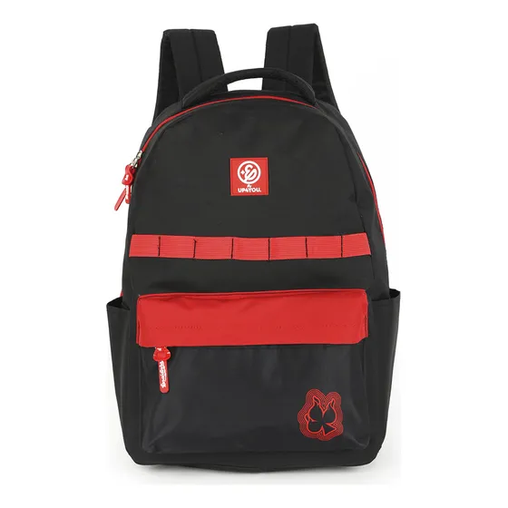 Mochila De Costa Youtuber Enaldinho Juvenil Escolar Luxcel Cor Preto