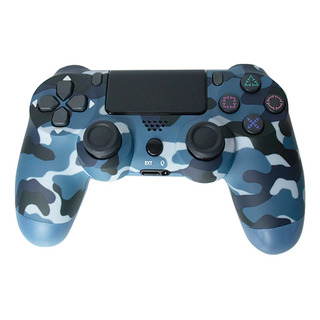 Controle Sem Fio Bluetooth Azul Camuflado Compativel Ps4 Controle Sem Fio Bluetooth Azul Camuflado Compativel Ps4