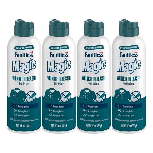 Almidón En Aerosol Faultless Magic Wrinkle Releaser 10oz 4pz