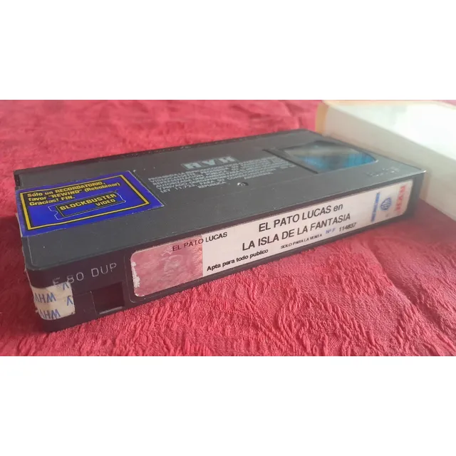 El Pato Lucas En La Isla De La Fantasía Vhs Warner Bros