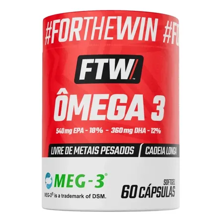 Ômega 3 Meg-3 Pote 60caps - Ftw Sem Sabor