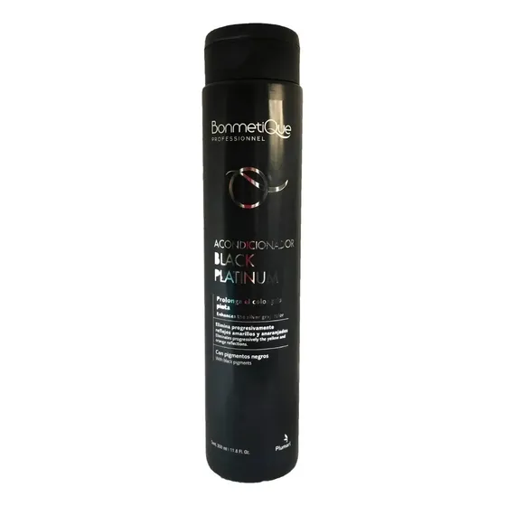 Bonmetique Acondicionador Black Platinum X 350ml - Matizador