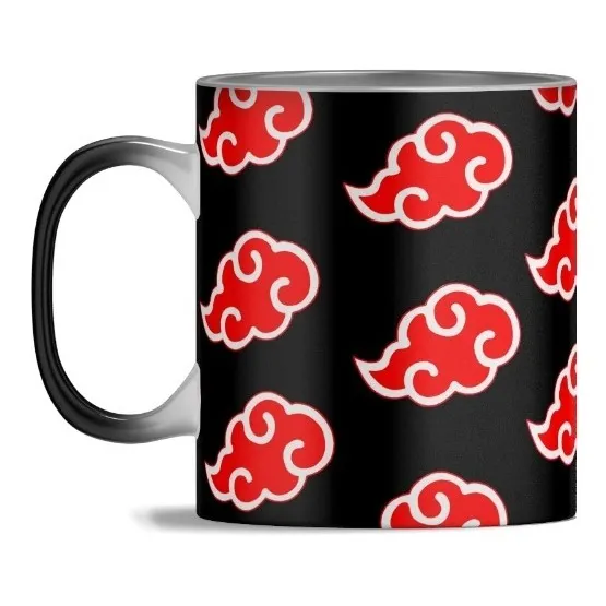 Caneca Magica Akatsuki Naruto Uzumaki 325 Ml De Porcelana