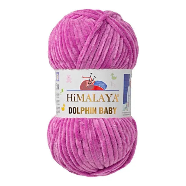 1 Paquete De Hilo De Chenilla Himalaya Dolphin Baby