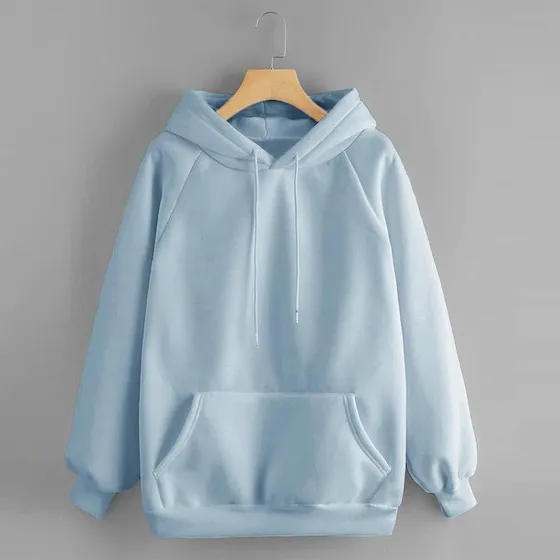 Hotkey Sudadera Capucha Para Dama Manga Larga Cordon