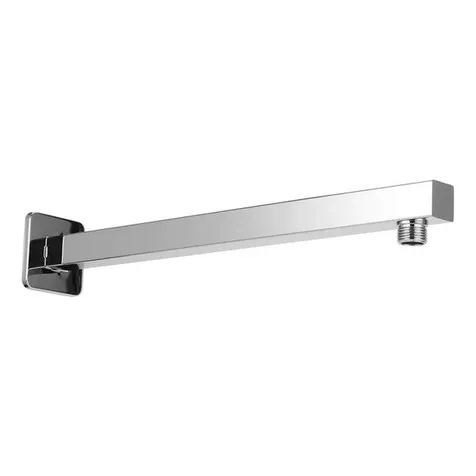 Tubo Ducha Cuadrado 40cm Cromado Aquanova