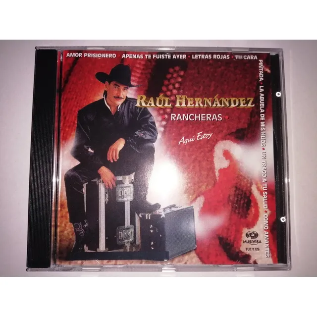 Raul Hernandez - Rancheras Y Con Banda Cd Nac Ed 1996 Mdisk