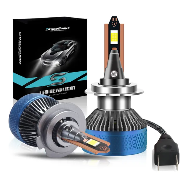 Kit De Faros Led H7 Para Auto Jetta Clasico A6 Vento Ford