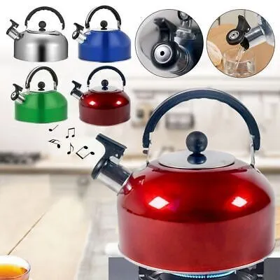 Tetera De Acero Inoxidable Café Zumo Té Ebullición 3 Litros