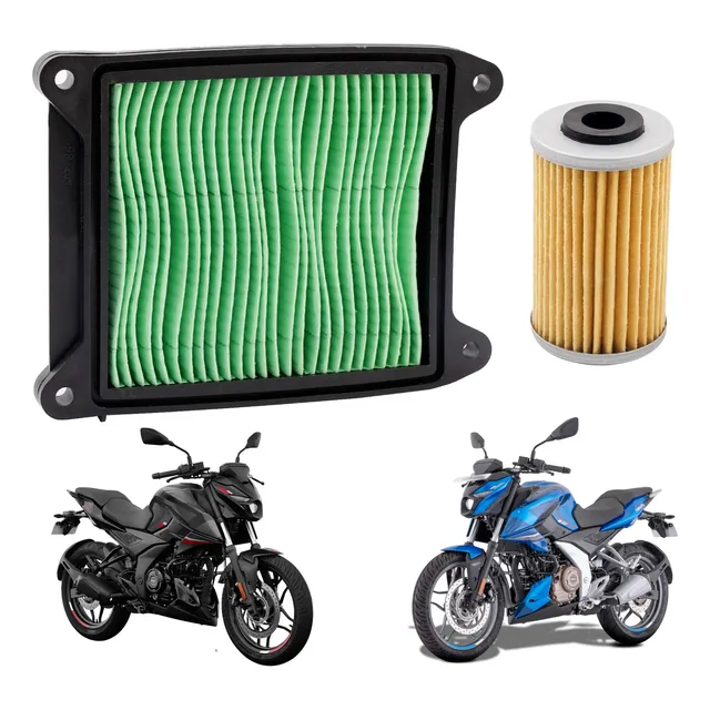 Kit De Filtros Aceite Aire Para Bajaj Pulsar N250 / N160 