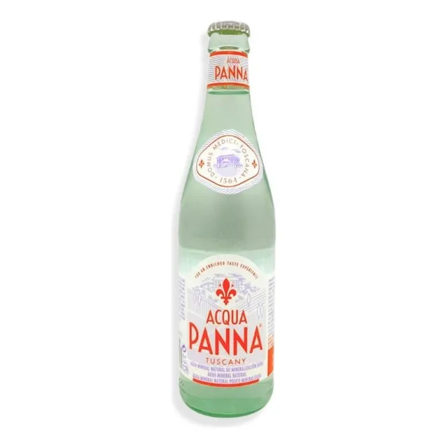 Agua Mineral Sin Gas Acqua Panna Vidrio 505ml Importada