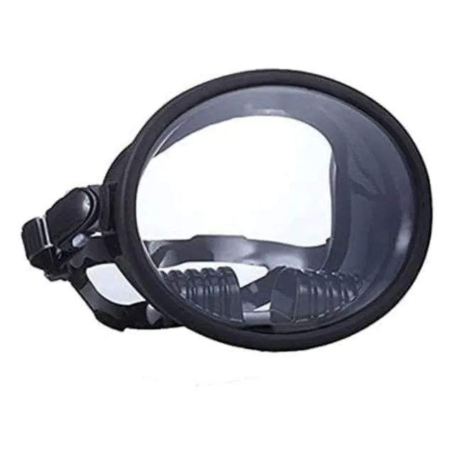 Gafas De Buceo Máscara Retro Silicona Transparente Redonda