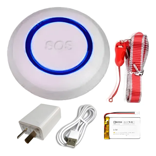 Boton Sos Wifi Emergencia Riesgo Smart Life Tuya Portátil