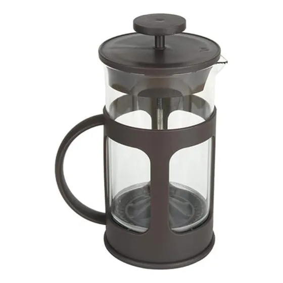 Cafetera Prensa Francesa Émbolo Manual Vidrio Té Leche 600ml