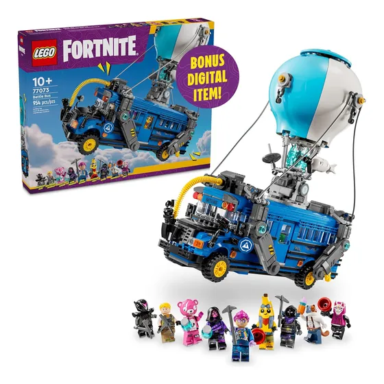 Lego Fortnite Battle Bus - Juguete Coleccionable De Fortn...